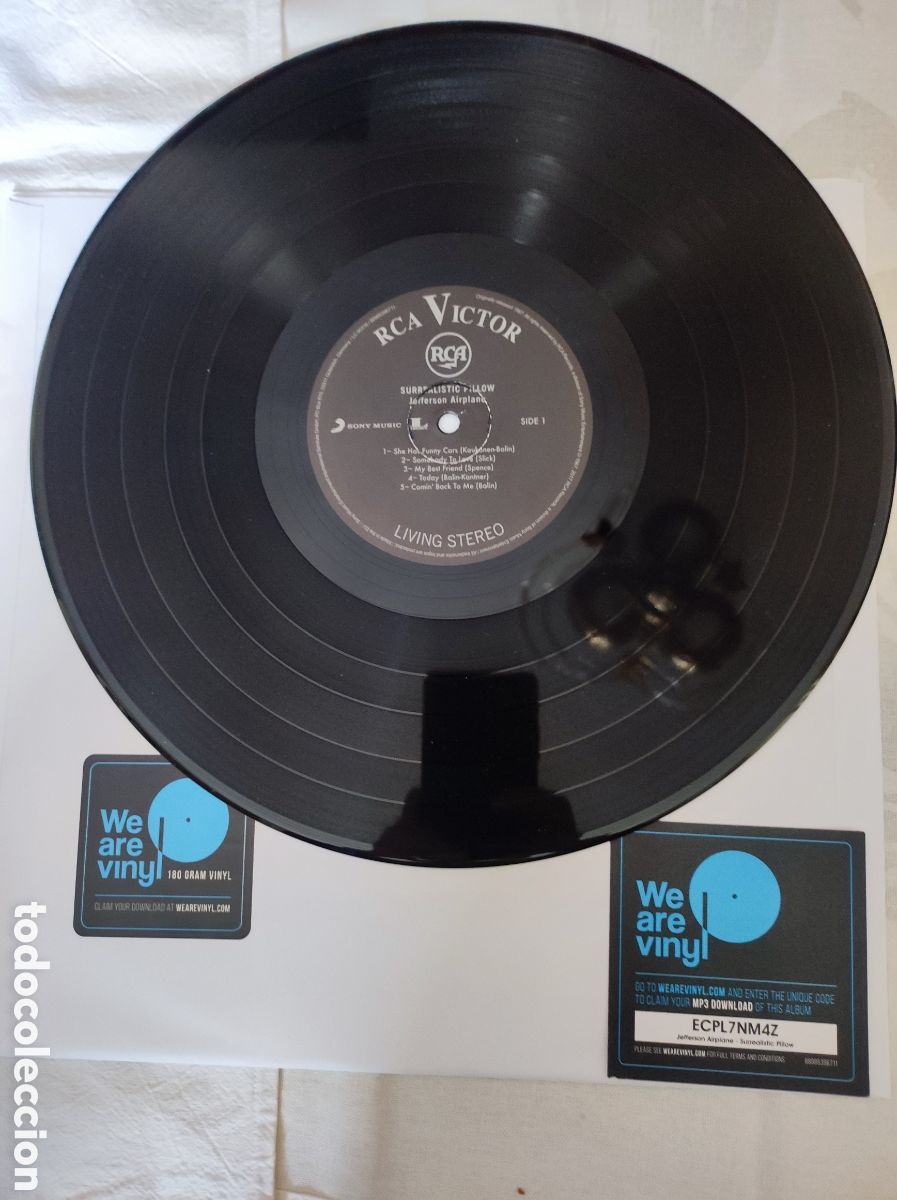 Discos de vinilo: JEFFERSON AIRPLANE - SURREALISTIC PILLOW - Foto 3
