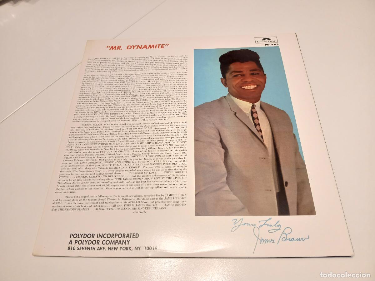 Discos de vinilo: James Brown -Pure dynamite- LP disco viniloo - Foto 2