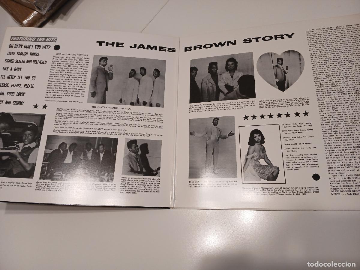 Discos de vinilo: James Brown -Pure dynamite- LP disco viniloo - Foto 4