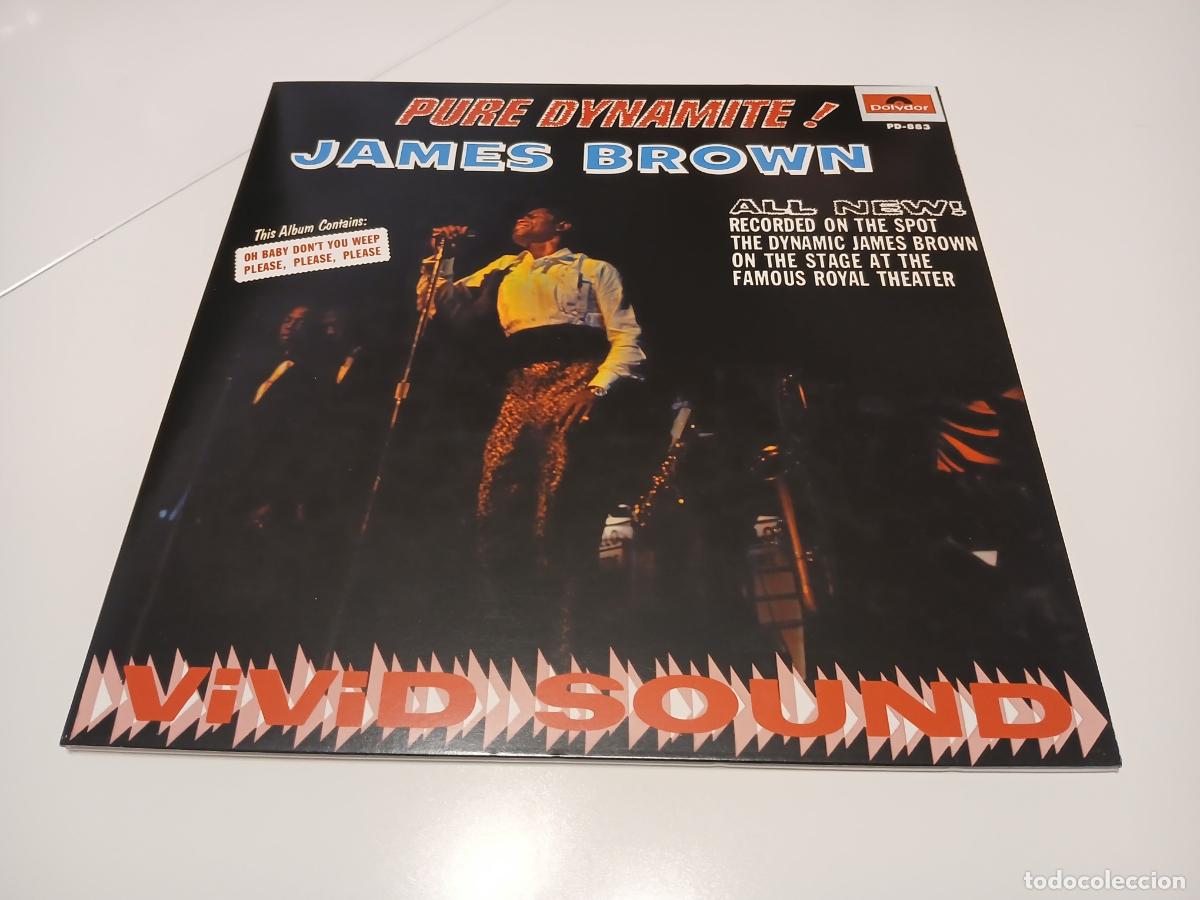 Discos de vinilo: James Brown -Pure dynamite- LP disco viniloo - Foto 1