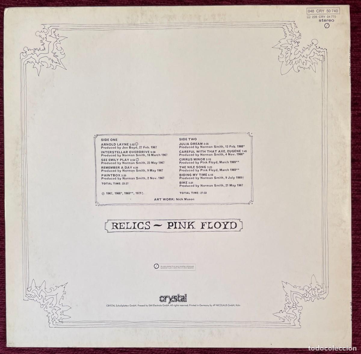 Discos de vinilo: Pink Floyd &ndash; Relics. - Foto 2