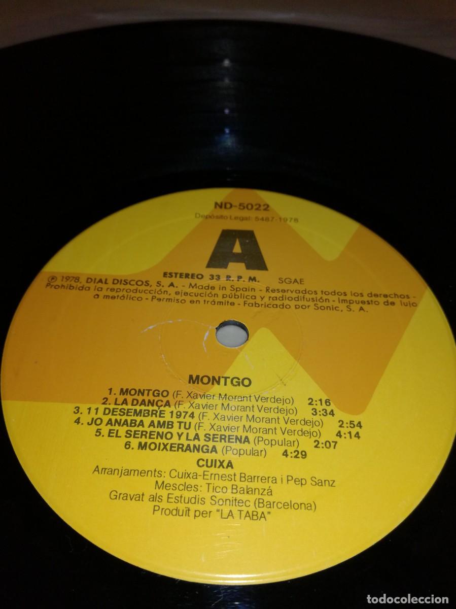 Discos de vinilo: CUIXA-MONTGO-GATEFOLD-ORIGINAL 1978-ROCK PROGRESIVO-EN EXCELENTE ESTADO - Foto 6