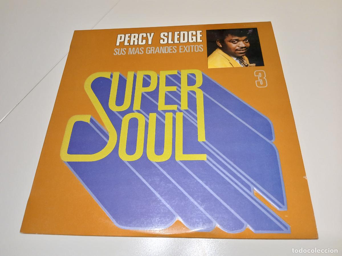 Discos de vinilo: Percy Sledge -Sus m&aacute;s grandes &eacute;xitos- (1978) LP disco vinilo - Foto 1