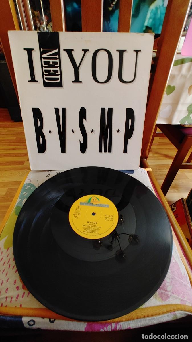 Discos de vinilo: B V S M P-MAXI I NEED YOU - Foto 1