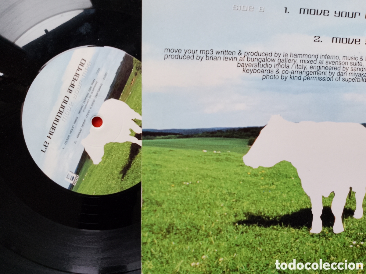 Discos de vinilo: LE HAMMOND INFERNO - MOVE YOUR MP3 - Foto 4