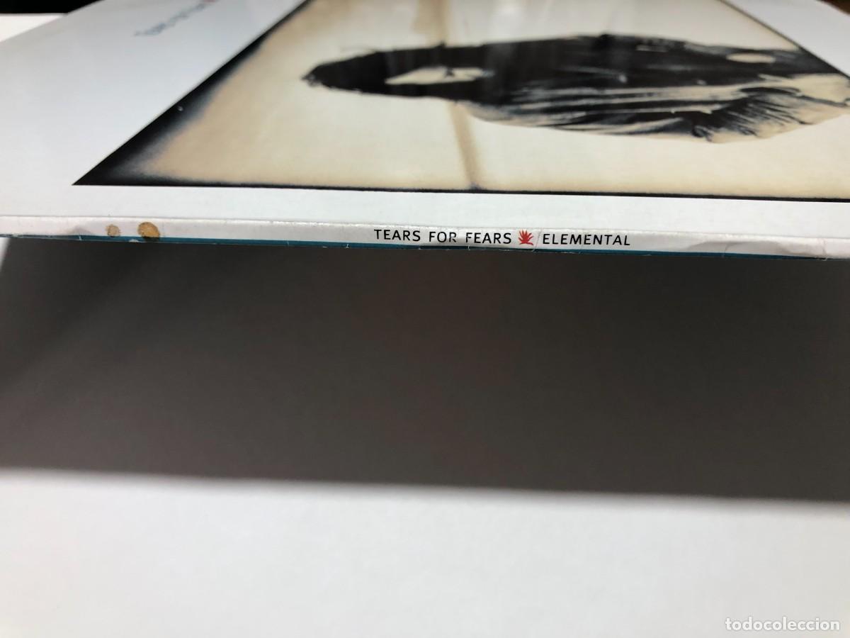 Discos de vinilo: Tears For Fears Elemental LP Spain - Foto 3