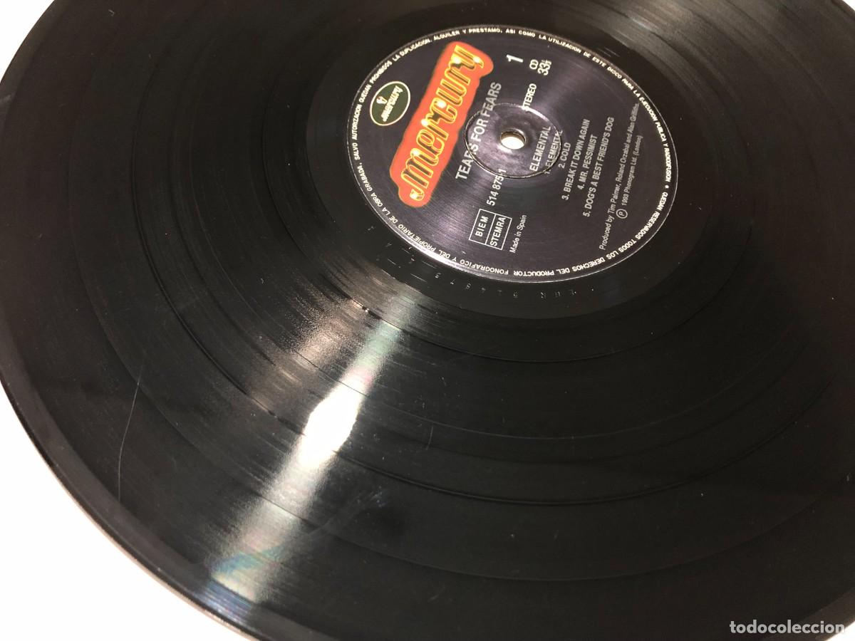 Discos de vinilo: Tears For Fears Elemental LP Spain - Foto 8