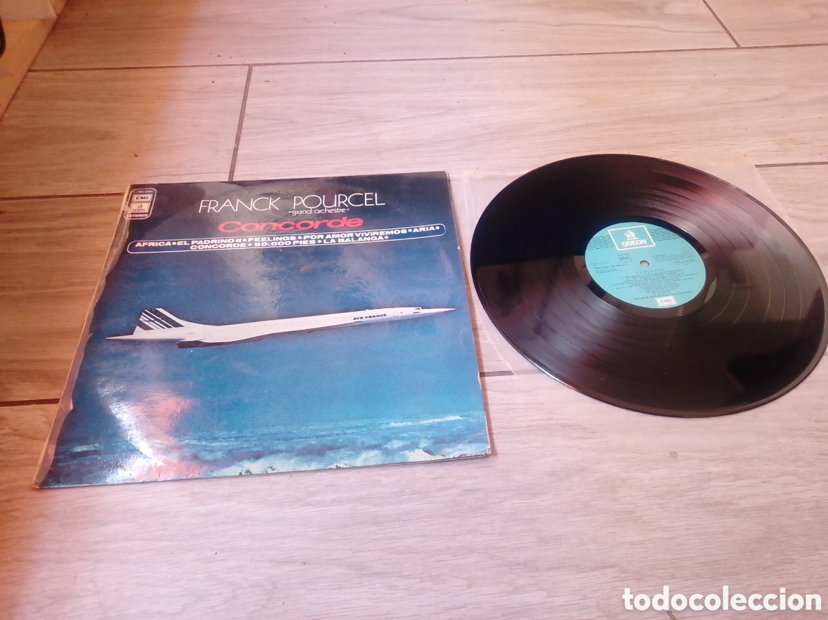 Discos de vinilo: FRANK POURCEL - CONCORDE - SPAIN - ODEON - L - - Foto 1