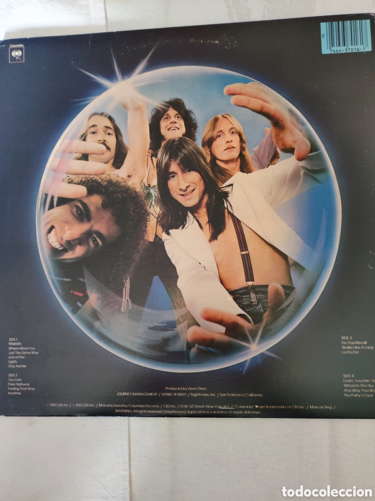 Discos de vinilo: JOURNEY - CAPTURED (2 LP) - Foto 2