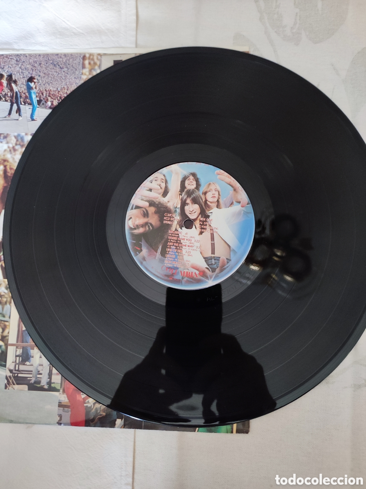 Discos de vinilo: JOURNEY - CAPTURED (2 LP) - Foto 4