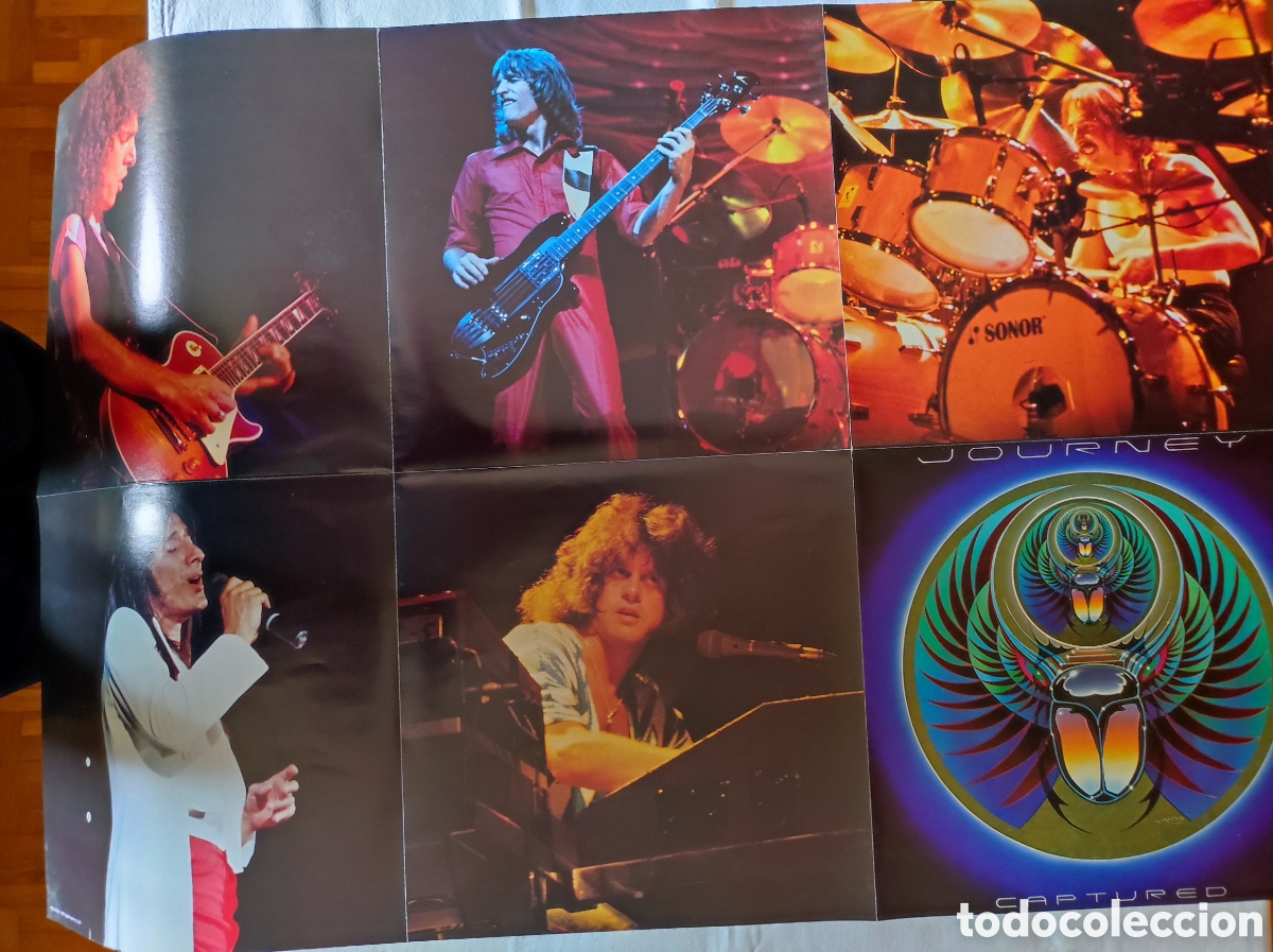 Discos de vinilo: JOURNEY - CAPTURED (2 LP) - Foto 12
