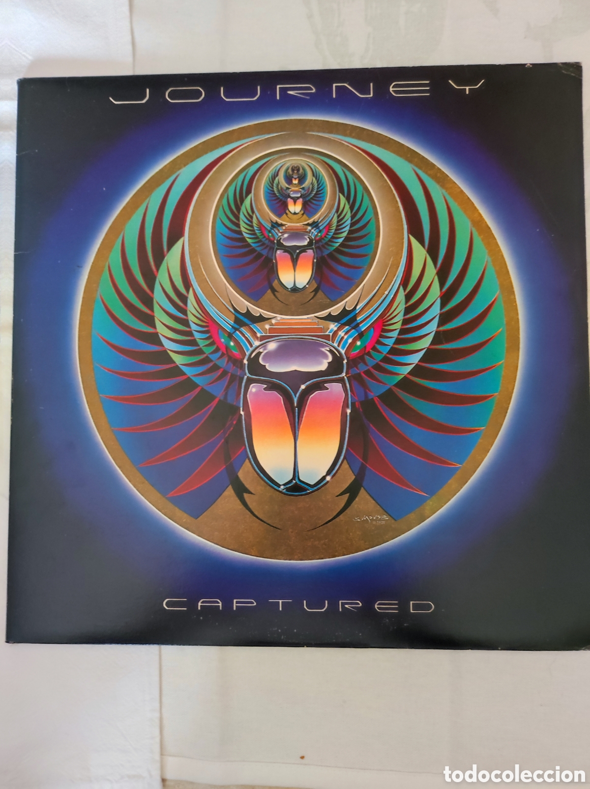 Discos de vinilo: JOURNEY - CAPTURED (2 LP) - Foto 1
