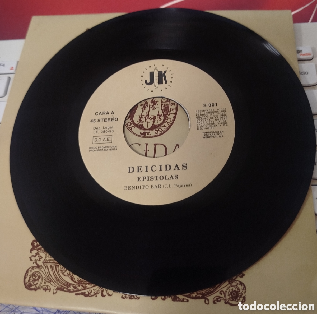 Discos de vinilo: Deicidas - Epistolas - Foto 2