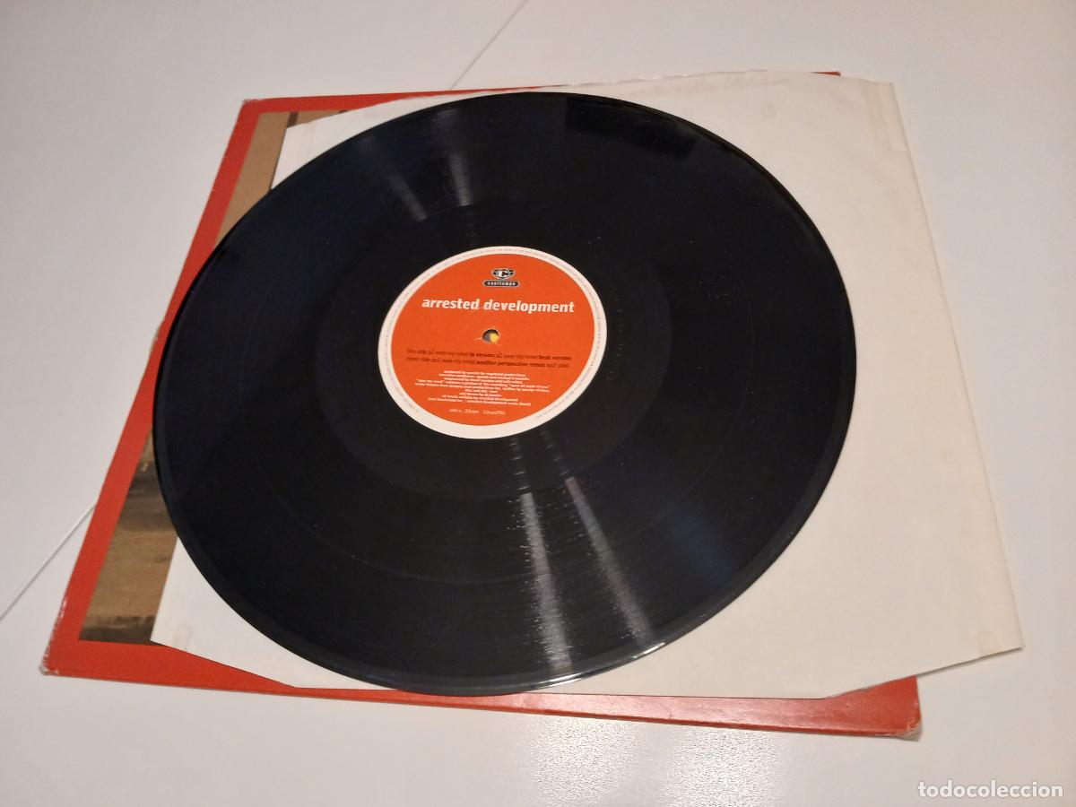 Discos de vinilo: Arrested Development -Ease my mind- (1994) LP disco vinilo - Foto 5