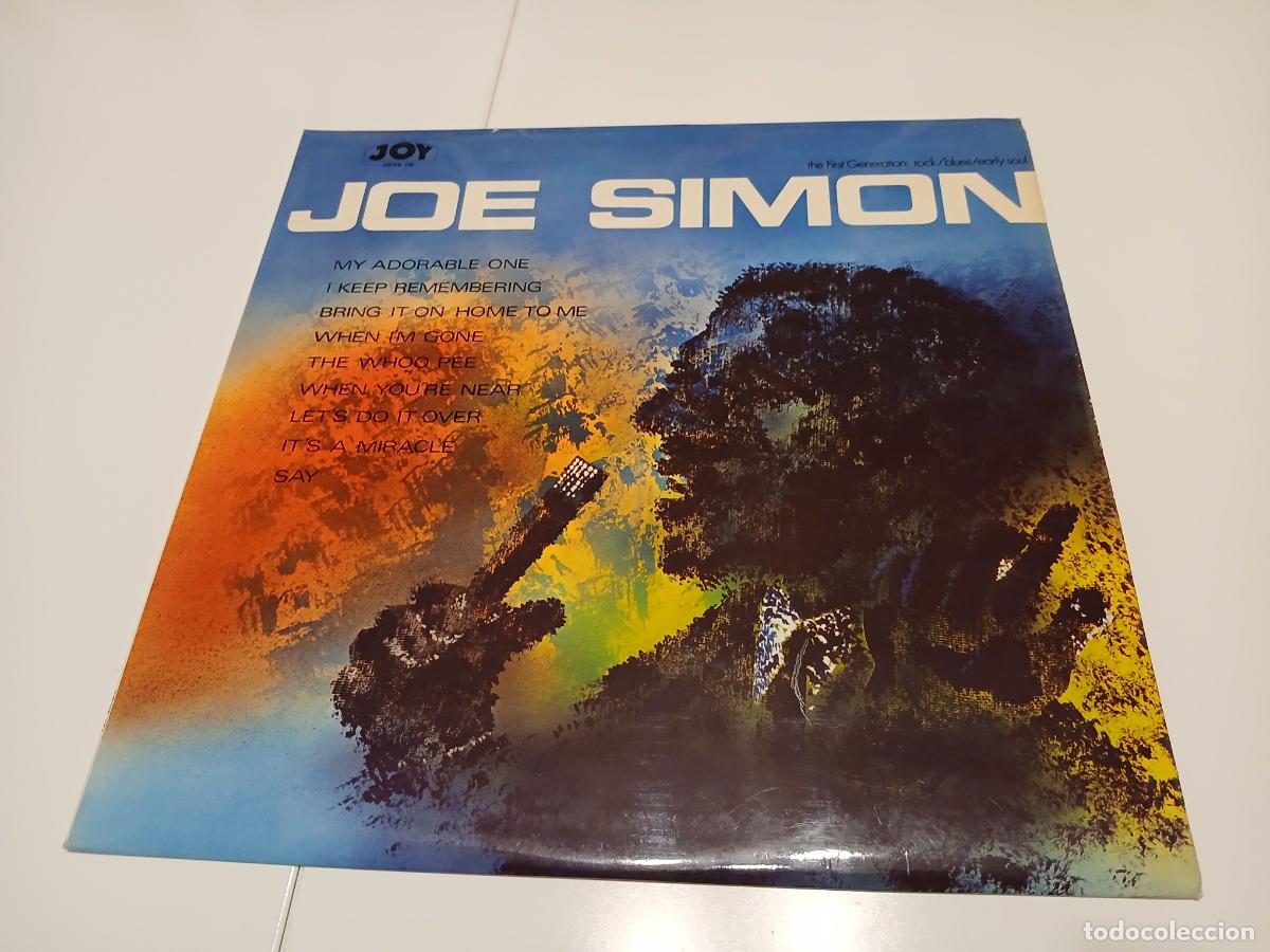 Discos de vinilo: Joe Simon -Joe Simon- LP disco vinilo - Foto 1