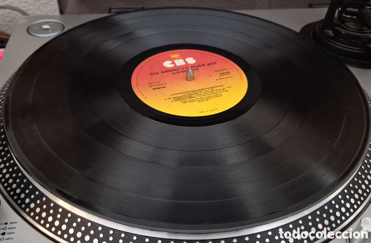 Discos de vinilo: Ian Hunter &ndash; All American Alien Boy Lp UK - Foto 7
