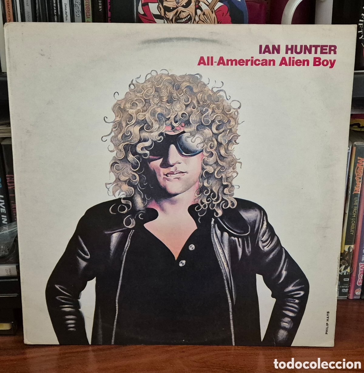 Discos de vinilo: Ian Hunter &ndash; All American Alien Boy Lp UK - Foto 1