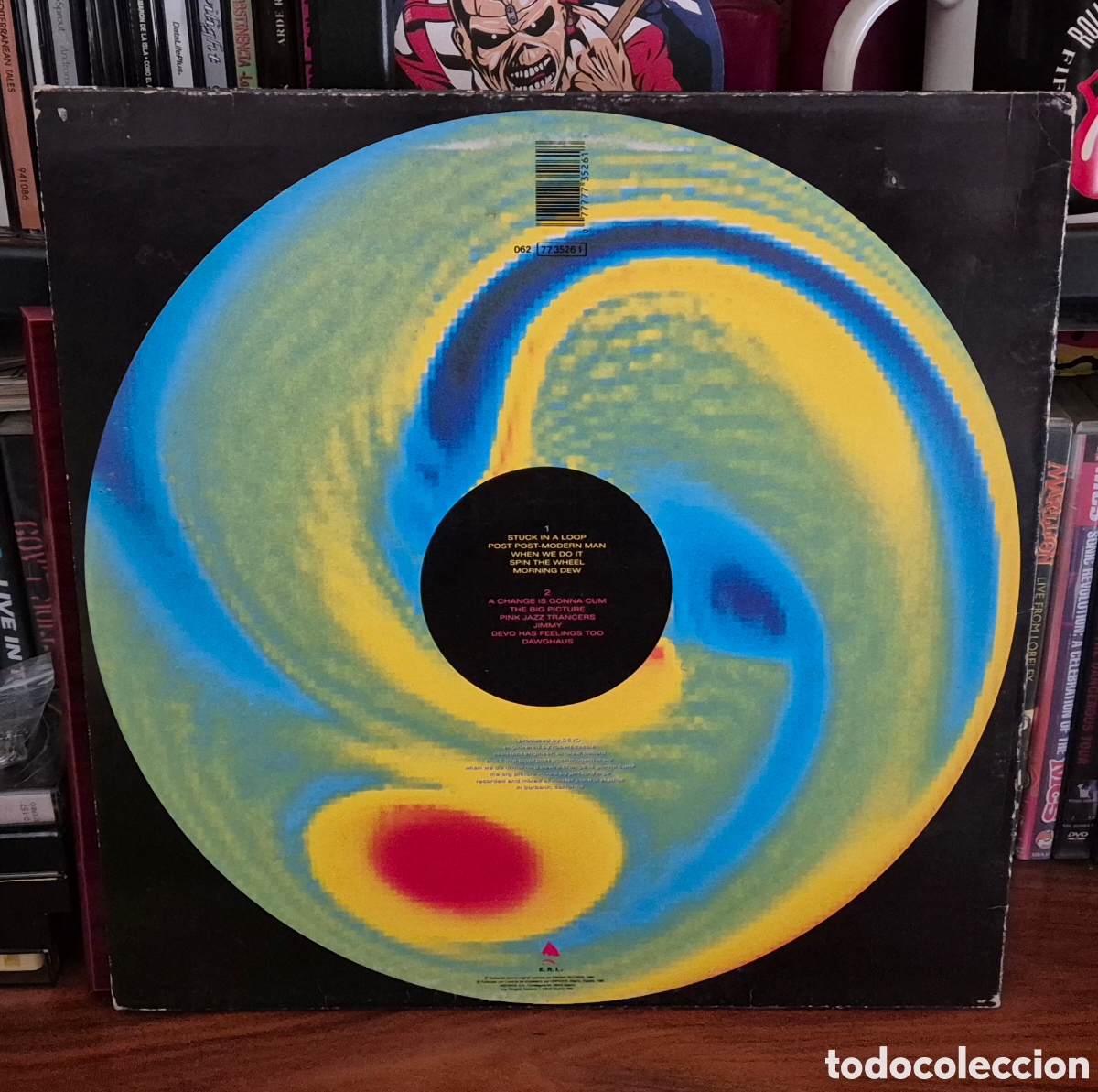 Discos de vinilo: Devo &ndash; Smooth Noodle Maps Lp spain - Foto 2