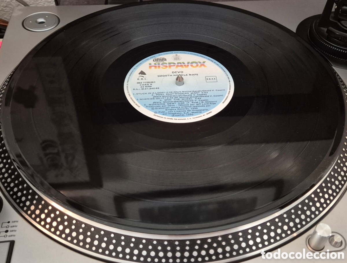 Discos de vinilo: Devo &ndash; Smooth Noodle Maps Lp spain - Foto 5