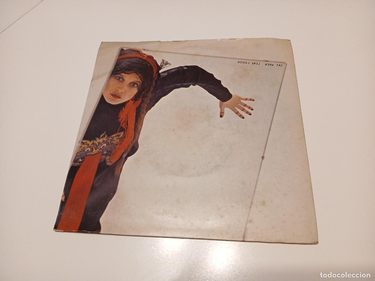 Discos de vinilo: Lene Lovich &ndash; Say When- (1979) single - Foto 1