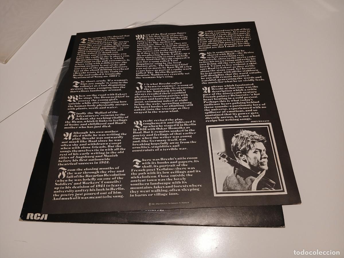 Discos de vinilo: Maxi-single de David Bowie -David Bowie In Bertolt Brechts Baal- (1982) - Foto 4