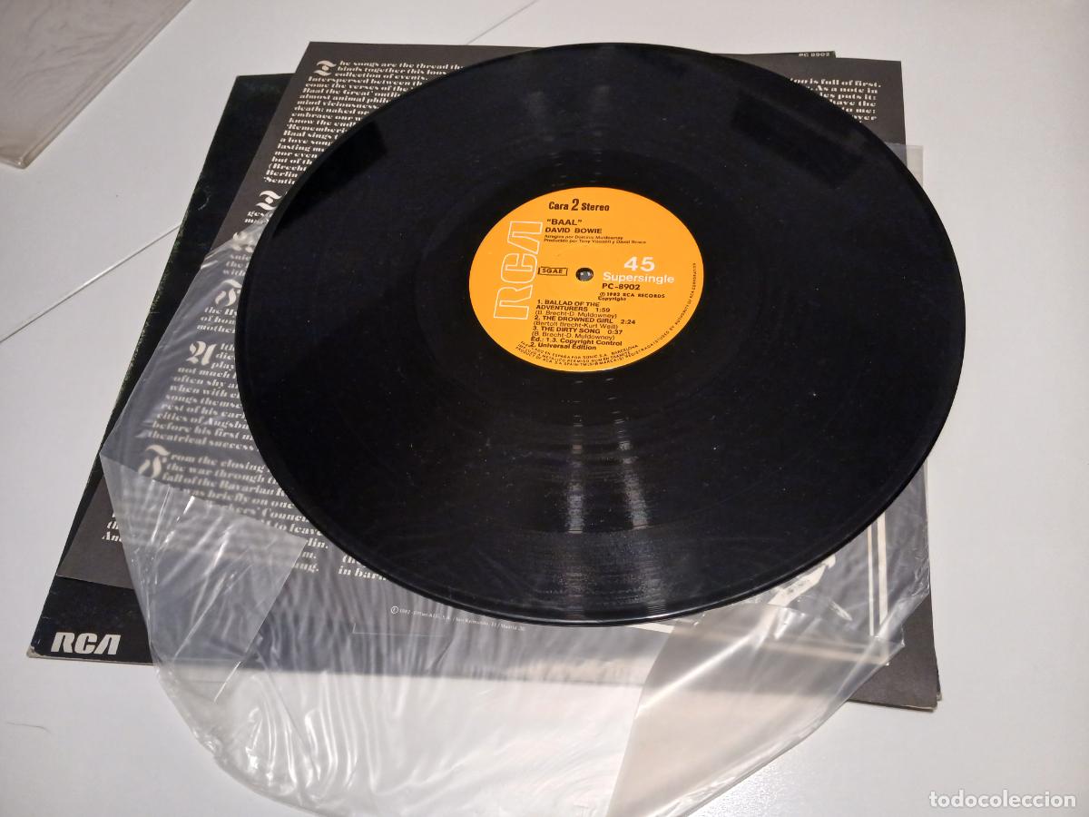 Discos de vinilo: Maxi-single de David Bowie -David Bowie In Bertolt Brechts Baal- (1982) - Foto 5