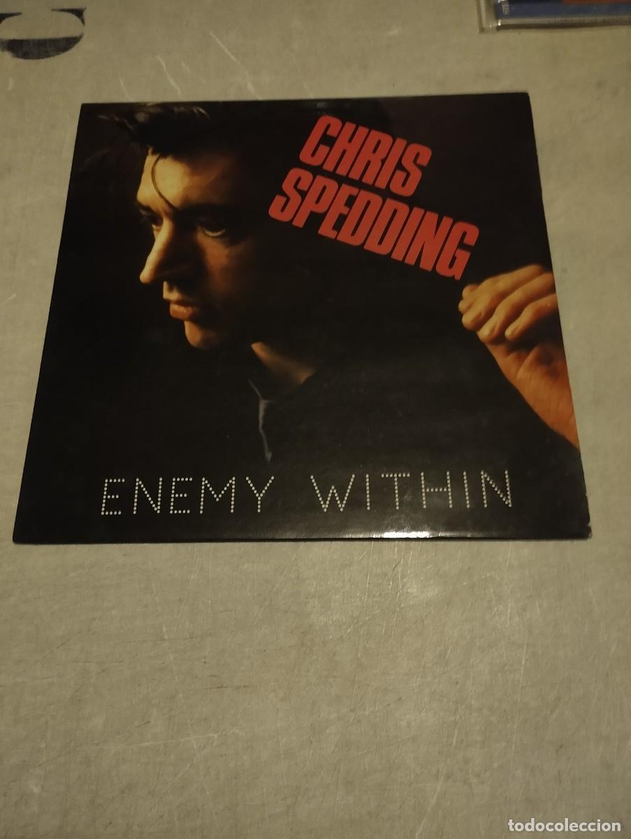 Discos de vinilo: CHRIS SPEEDING LP ENEMY WITHIN FR - Foto 1