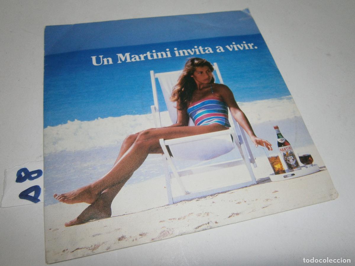 Discos de vinilo: ANTIGUO SINGLE VINILO - DISCO PROMOCION MARTINI - Foto 1