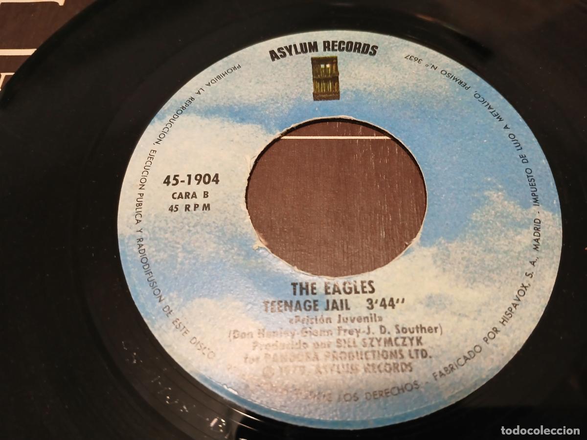 Discos de vinilo: Eagles -Heartache tonight- (1979) single - Foto 3