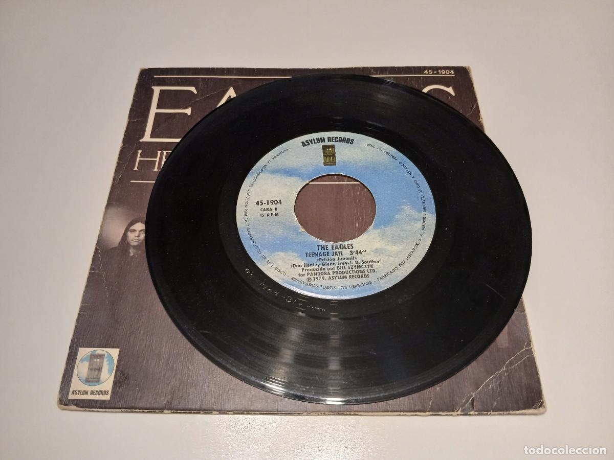 Discos de vinilo: Eagles -Heartache tonight- (1979) single - Foto 4