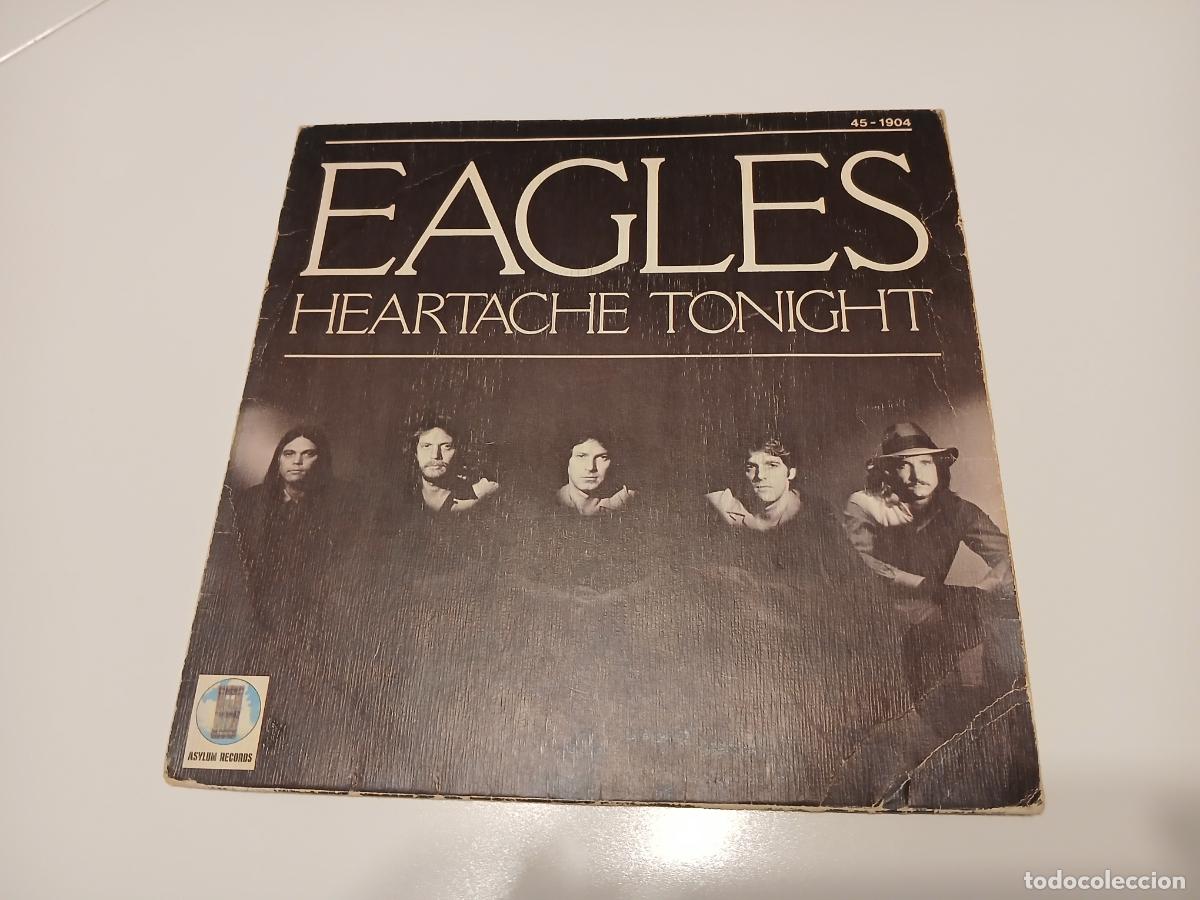Discos de vinilo: Eagles -Heartache tonight- (1979) single - Foto 1