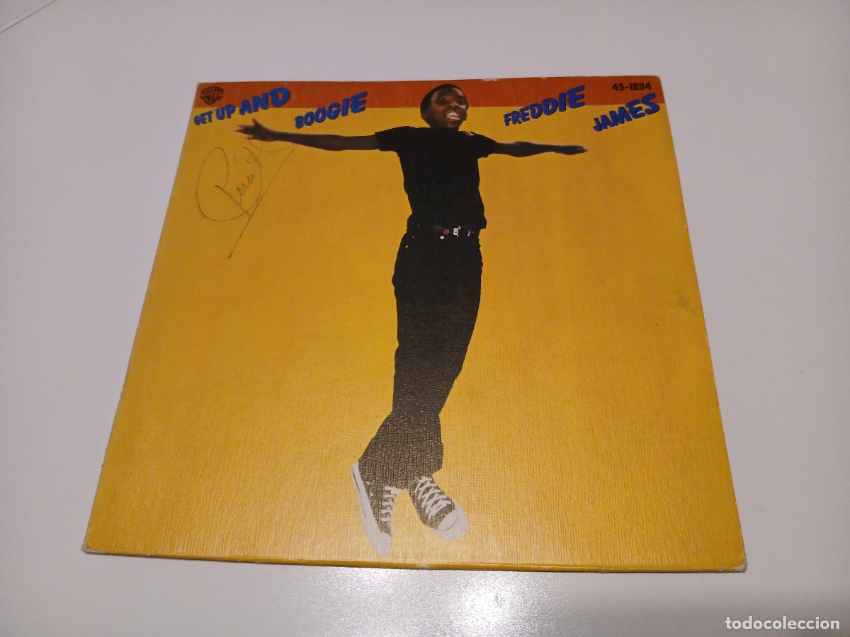 Discos de vinilo: Freddie James &ndash; Get Up And Boogie- (1979) single - Foto 1