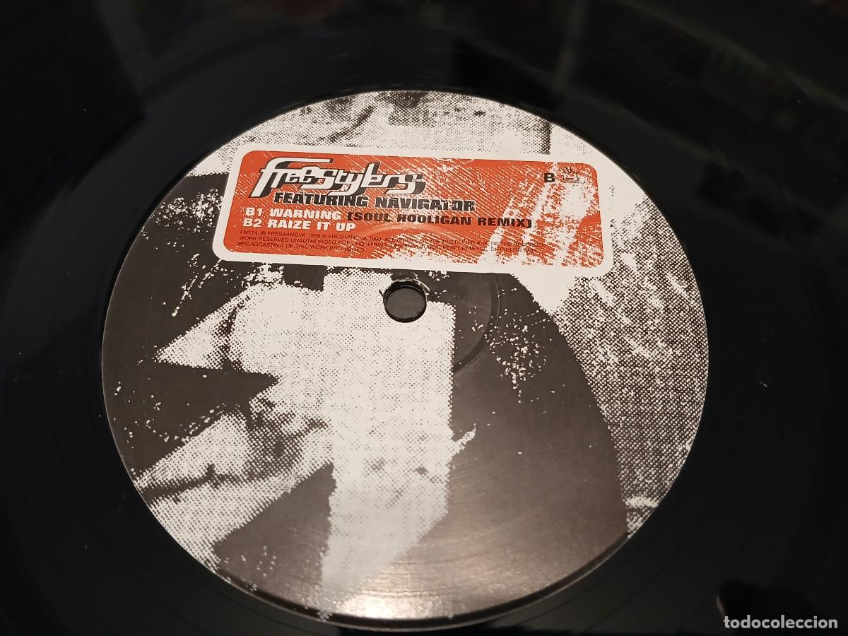 Discos de vinilo: Freestylers &ndash; Warning- (1998) LP disco vinilo - Foto 2