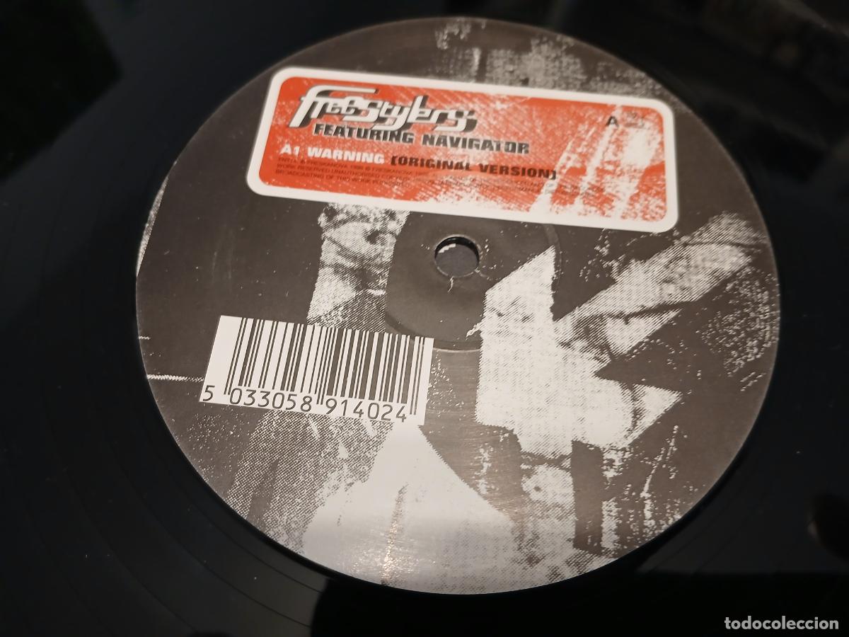 Discos de vinilo: Freestylers &ndash; Warning- (1998) LP disco vinilo - Foto 3