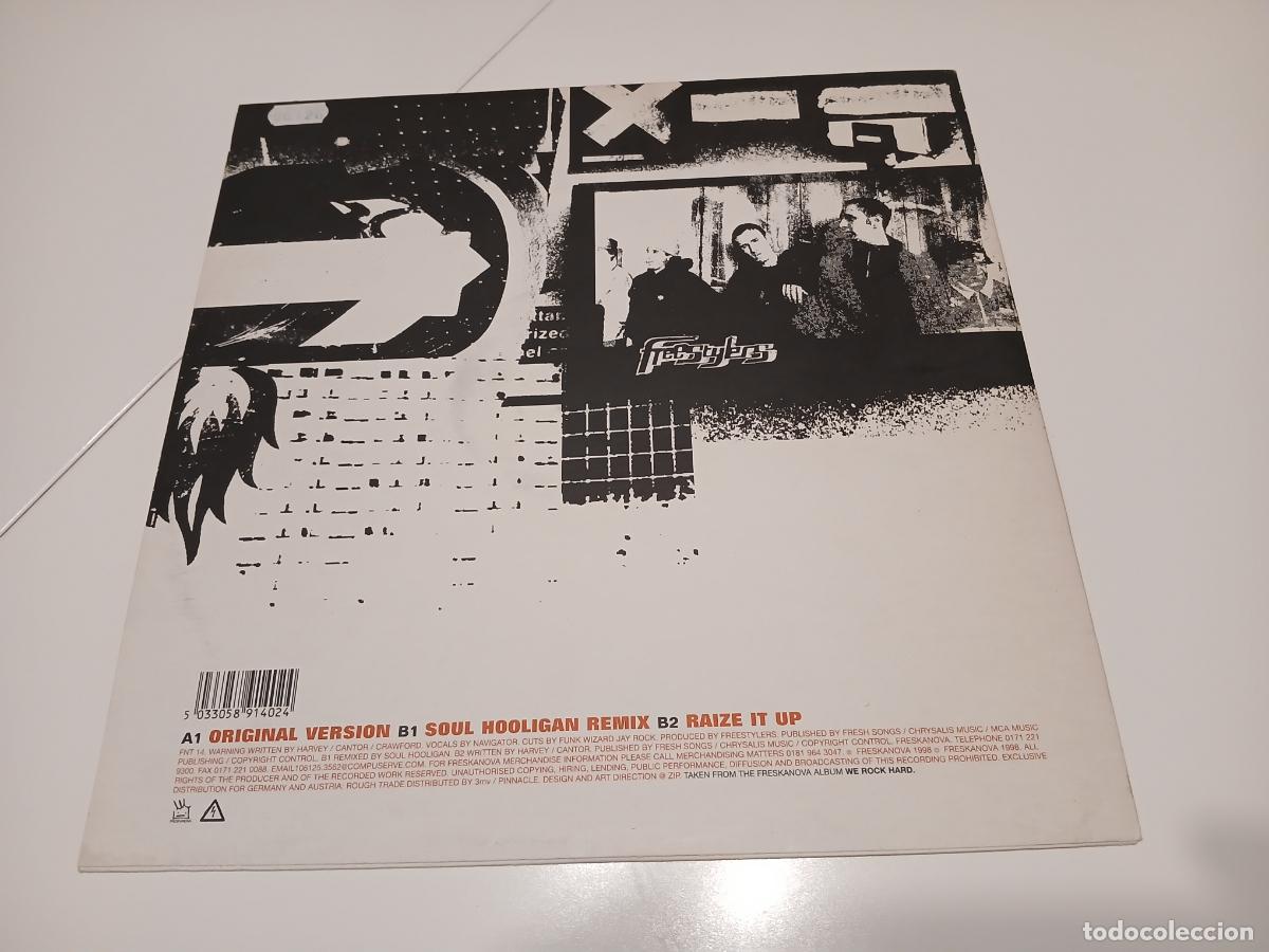Discos de vinilo: Freestylers &ndash; Warning- (1998) LP disco vinilo - Foto 6