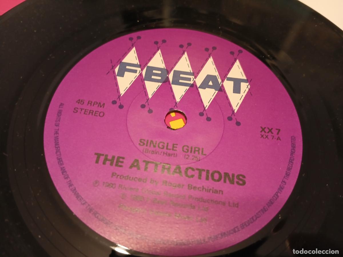 Discos de vinilo: The Attractions -Single girl- (1980) single - Foto 2
