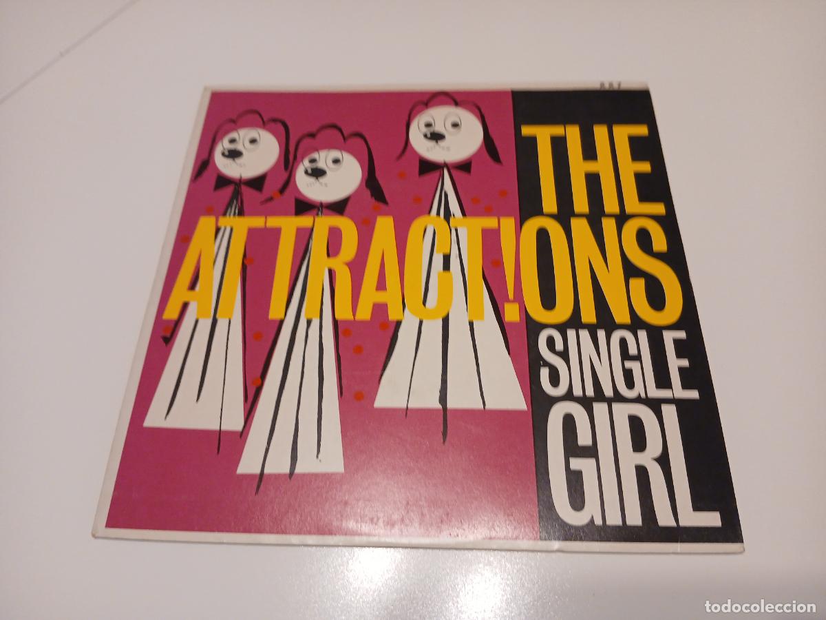 Discos de vinilo: The Attractions -Single girl- (1980) single - Foto 1