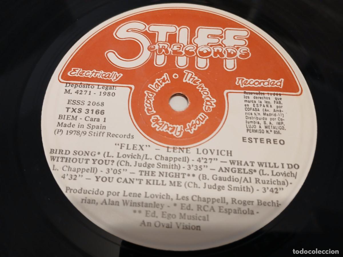 Discos de vinilo: Lene Lovich -Flex- (1980) LP disco vinilo - Foto 2