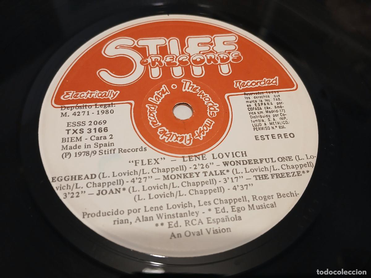 Discos de vinilo: Lene Lovich -Flex- (1980) LP disco vinilo - Foto 3