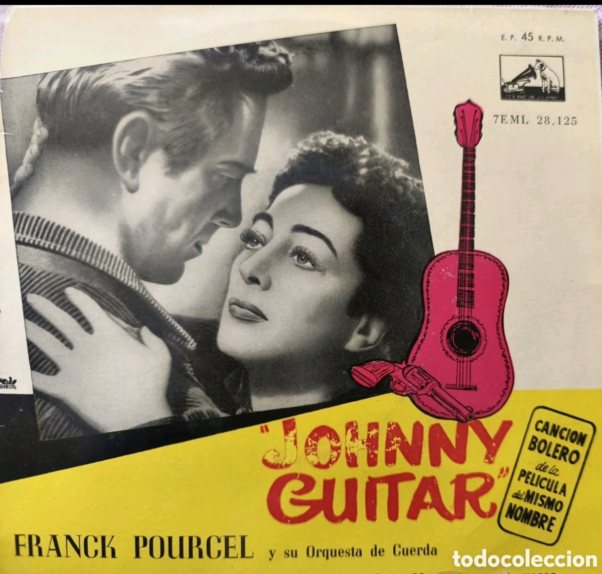 Discos de vinilo: Johnny Guitar (Franck Pourcel) - Foto 1