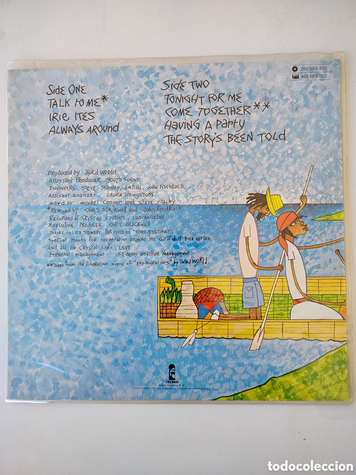 Discos de vinilo: Third World LP 1979. - Foto 2