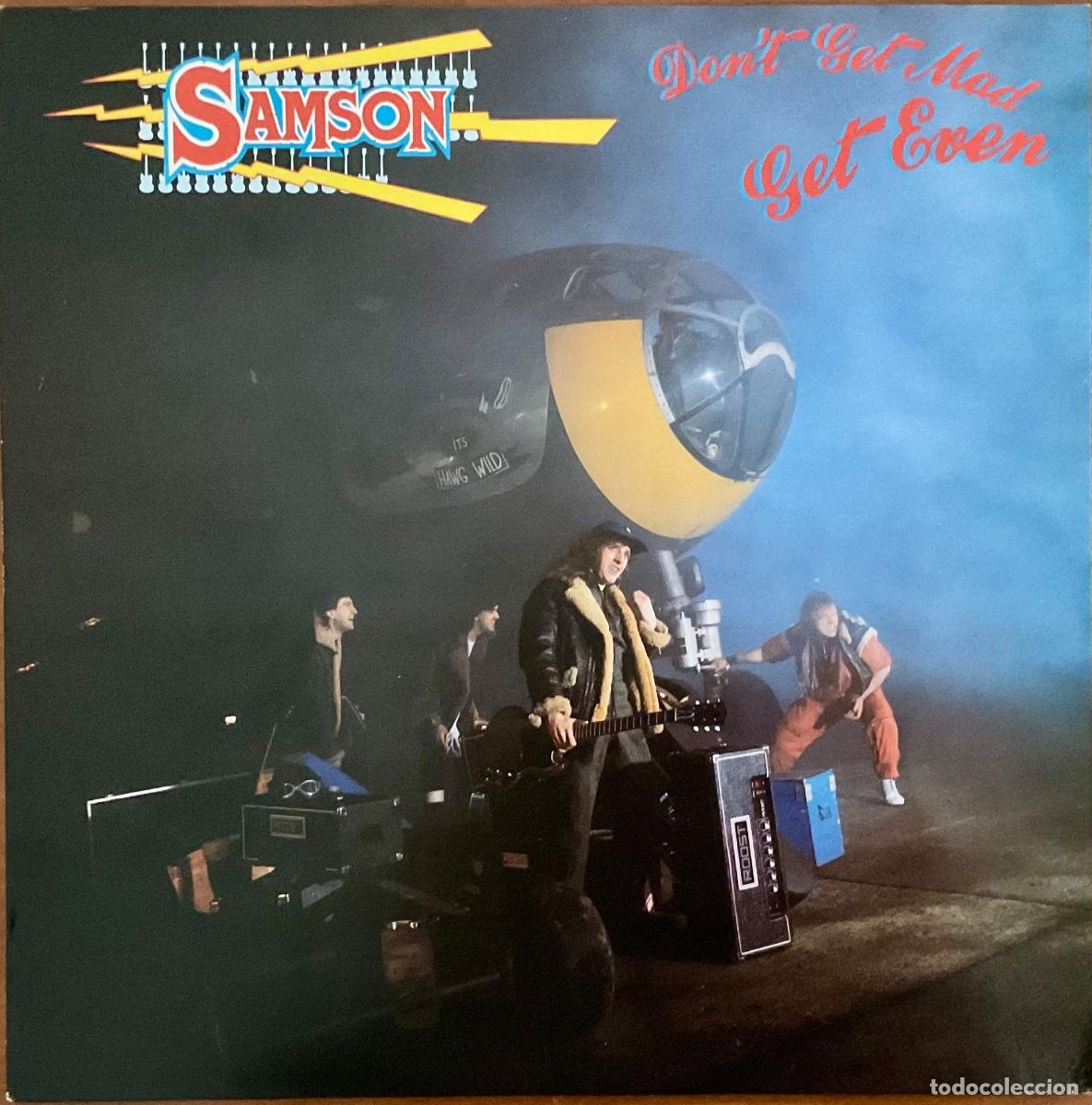 Discos de vinilo: SAMSON - DON&rsquo;T GET MAD - GET EVEN - Foto 1