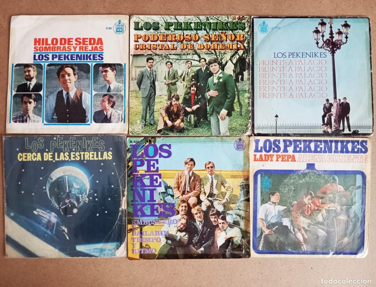 Discos de vinilo: lote de 6 singles de LOS PEKENIKES - Foto 1