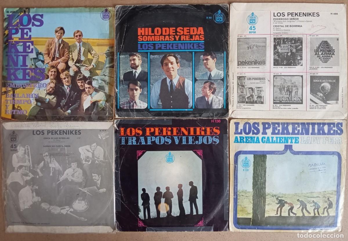 Discos de vinilo: lote de 6 singles de LOS PEKENIKES - Foto 2