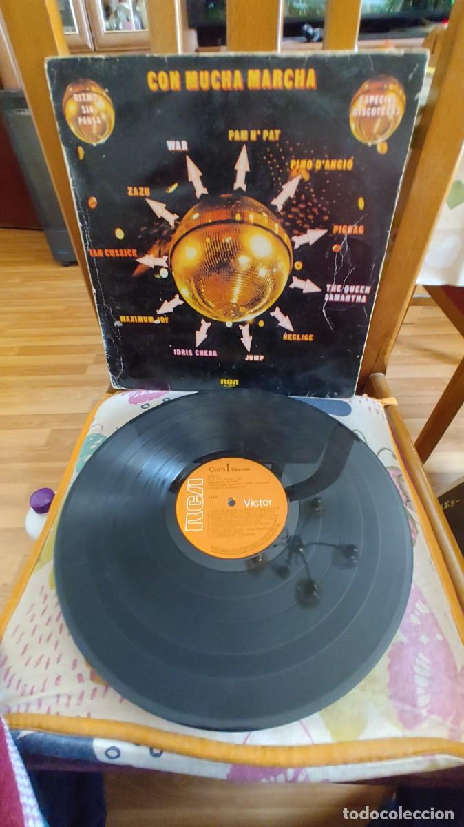 Discos de vinilo: CON MUCHA MARCHA-LP RITMO SIN PAUSA - Foto 1