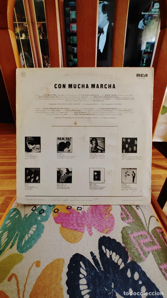 Discos de vinilo: CON MUCHA MARCHA-LP RITMO SIN PAUSA - Foto 2