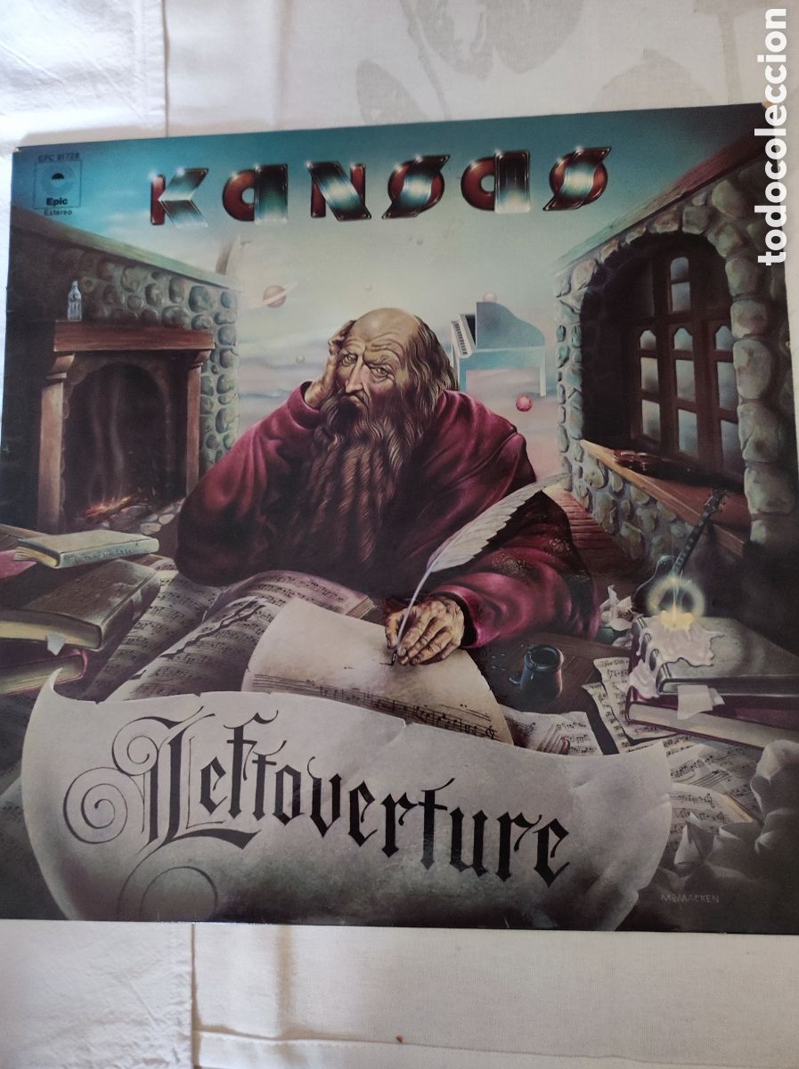 Discos de vinilo: KANSAS - LEFTOVERTURE (LEER DESCRIPCION) - Foto 1