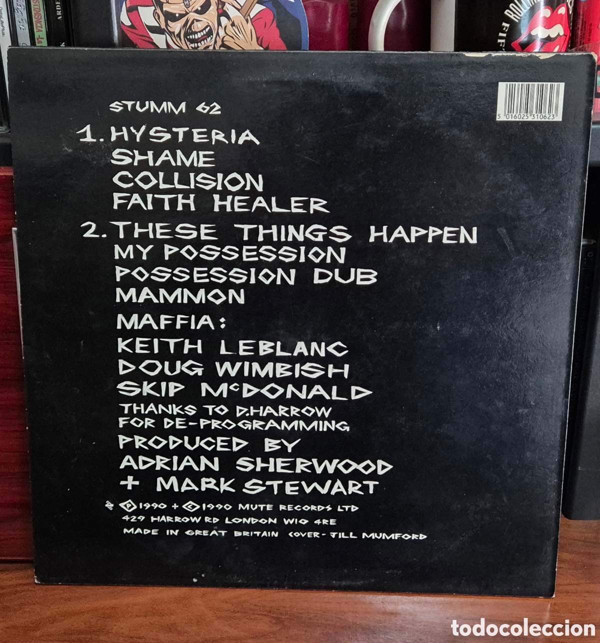 Discos de vinilo: Mark Stewart &ndash; Metatron lp UK - Foto 2