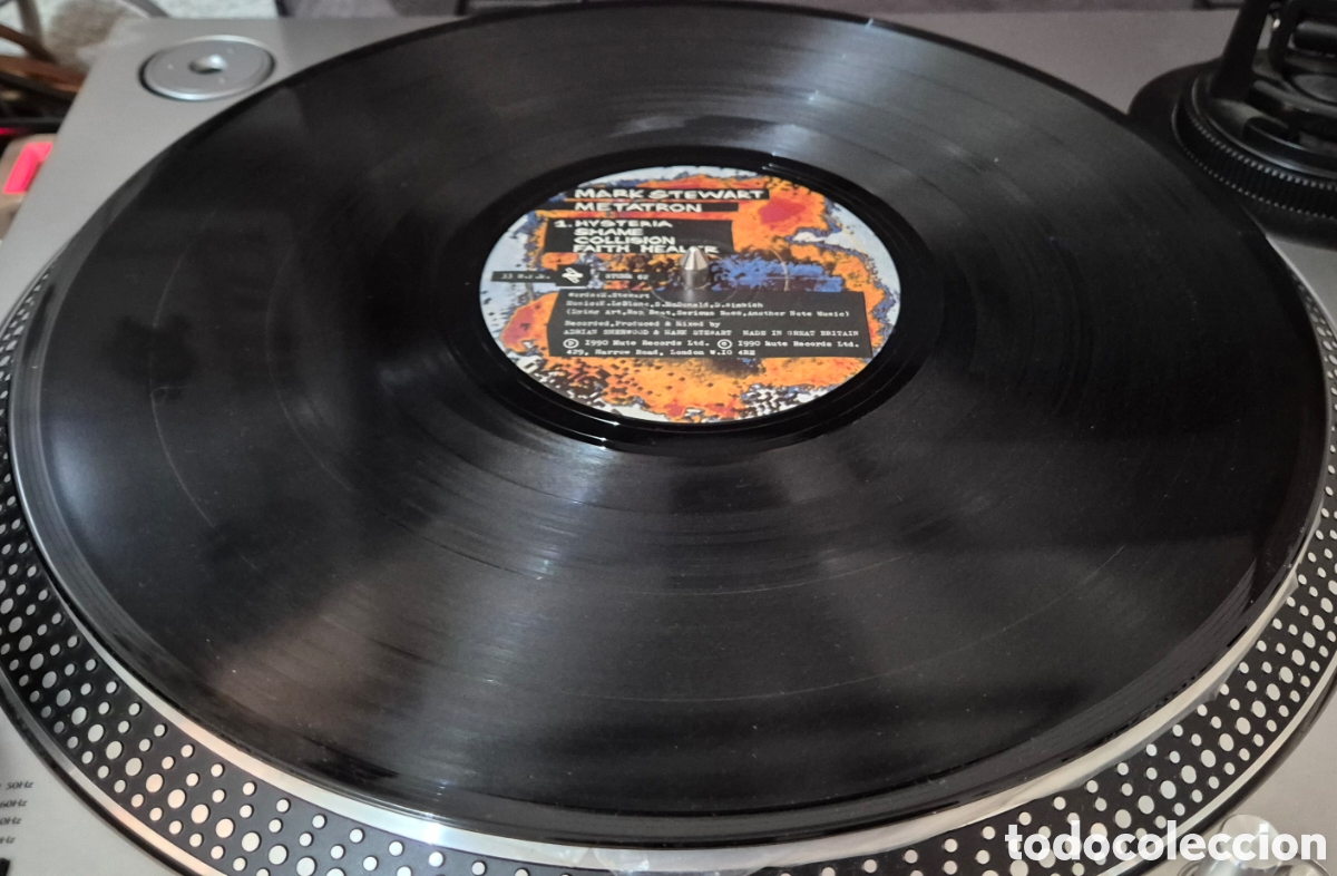 Discos de vinilo: Mark Stewart &ndash; Metatron lp UK - Foto 4