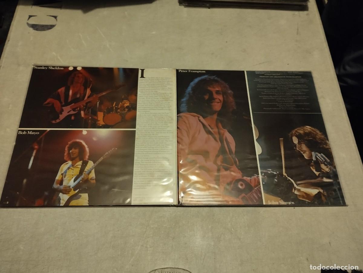 Discos de vinilo: PETER FRAMPTON DOBLE LP COMEBALIVE ESP.1976 PORTADA ABIERTA - Foto 2